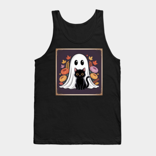Halloween-Vibes Tank Top by Creatifly Graphic Tees