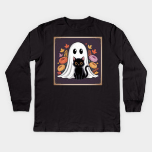 Halloween-Vibes Kids Long Sleeve T-Shirt