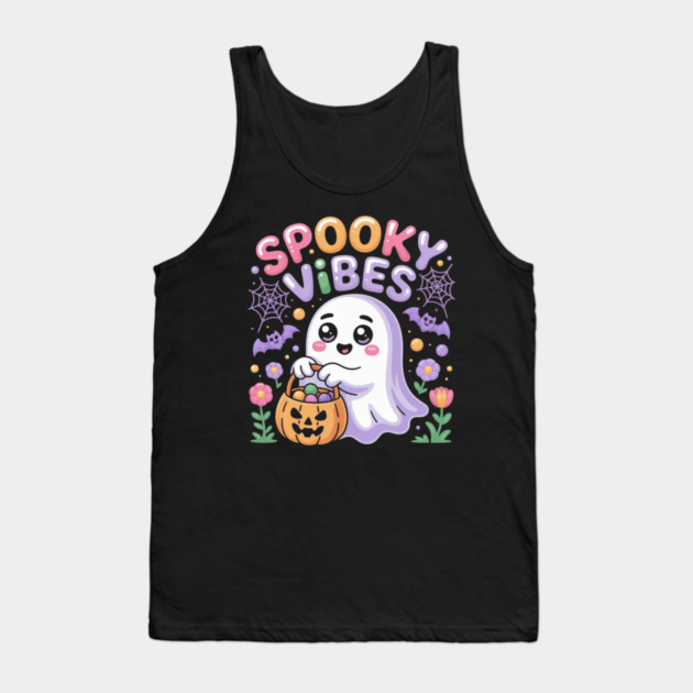 halloween-vibes Tank Top by Creatifly Graphic Tees