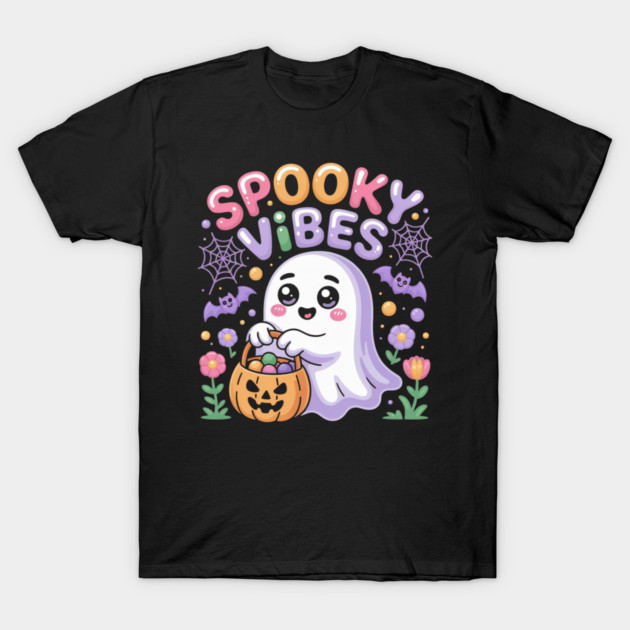 halloween-vibes T-Shirt by Creatifly Graphic Tees