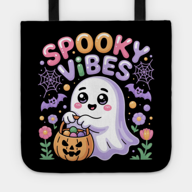 halloween-vibes Tote by Creatifly Graphic Tees