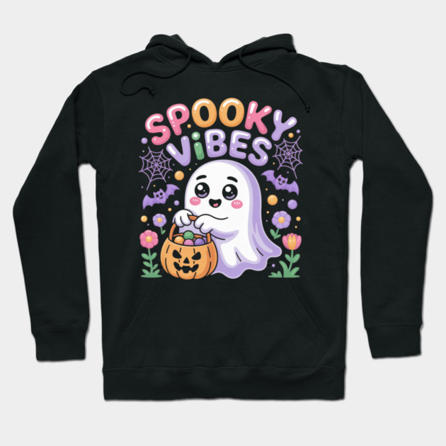 halloween-vibes Hoodie by Creatifly Graphic Tees
