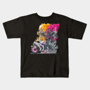 KAWASAKI 3 motorcycle Kids T-Shirt