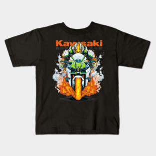 KAWASAKI 2 motorcycle Kids T-Shirt