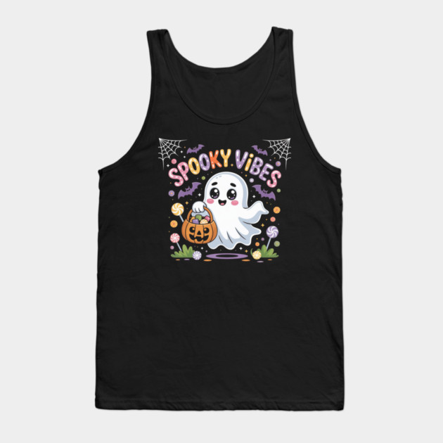 halloween-vibes Tank Top by Creatifly Graphic Tees