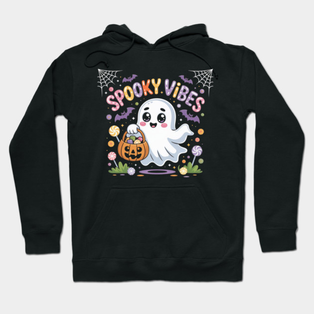 halloween-vibes Hoodie by Creatifly Graphic Tees