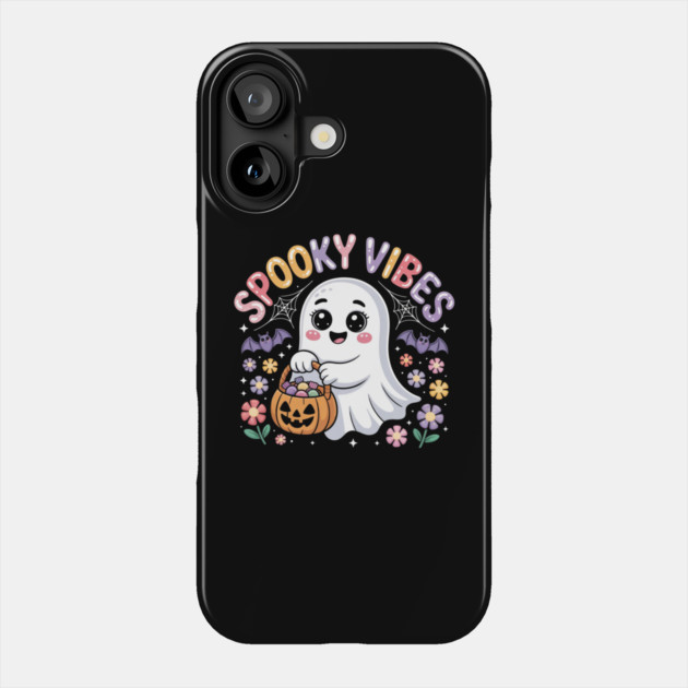 halloween-vibes Phone Case by Creatifly Graphic Tees