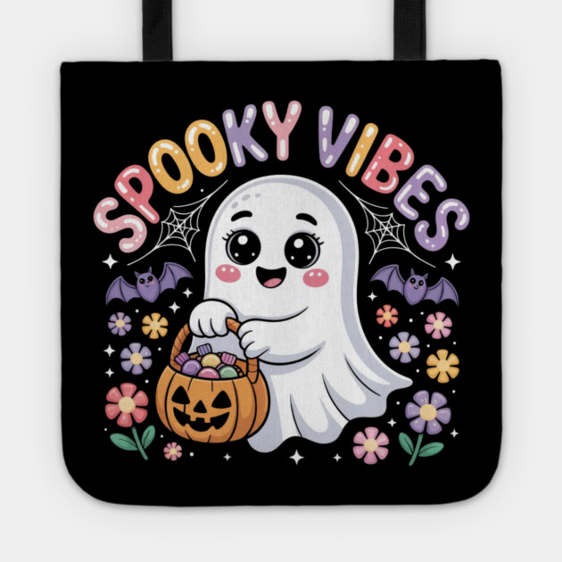 halloween-vibes Tote by Creatifly Graphic Tees