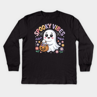 halloween-vibes Kids Long Sleeve T-Shirt