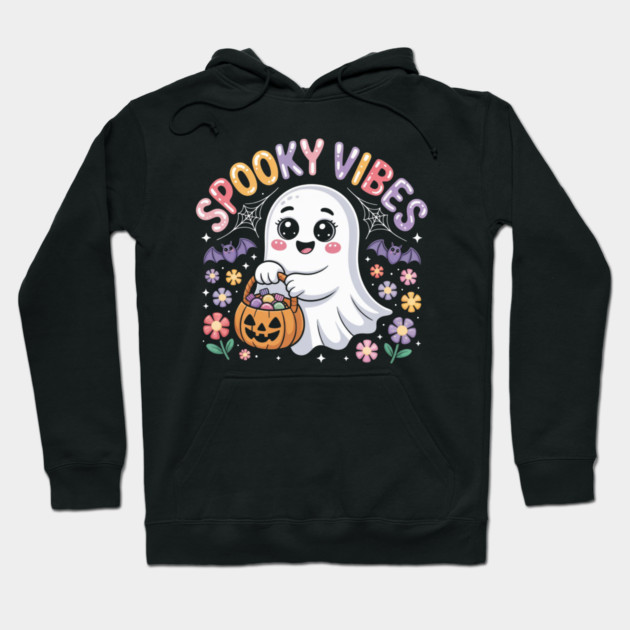 halloween-vibes Hoodie by Creatifly Graphic Tees