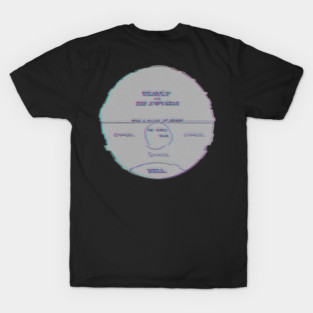Glitching the beyond - Trippy glitch art T-Shirt