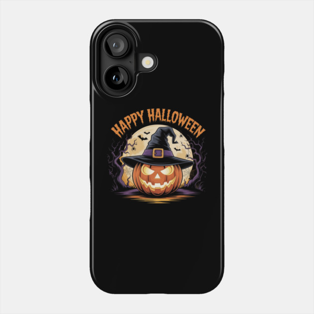 halloween-vibes Phone Case by Creatifly Graphic Tees