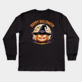 halloween-vibes Kids Long Sleeve T-Shirt