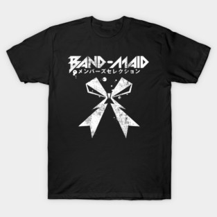 BAND-MAID メンバー全員直筆サイン入りTシャツ BAND-MAID メンバー全員直筆サイン入りTシャツ BAND-MAID Ready to