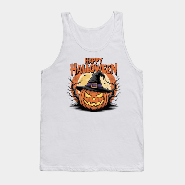 halloween-vibes Tank Top by Creatifly Graphic Tees