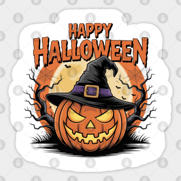 halloween-vibes Sticker by Creatifly Graphic Tees