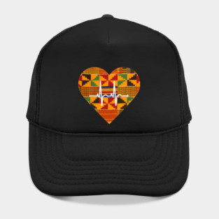 Kente Heartbeat Ghana Hat