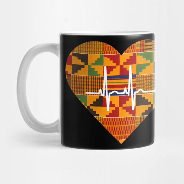 Kente Heartbeat Ghana by Adwoa's Store