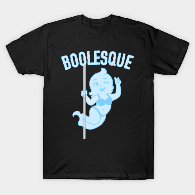 Boolesque Ghost Burlesque Pun T-Shirt by belownormal