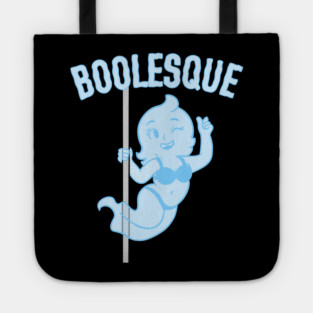 Boolesque Ghost Burlesque Pun Tote