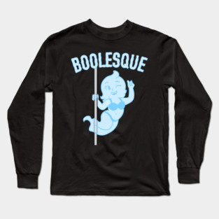 Boolesque Ghost Burlesque Pun Long Sleeve T-Shirt