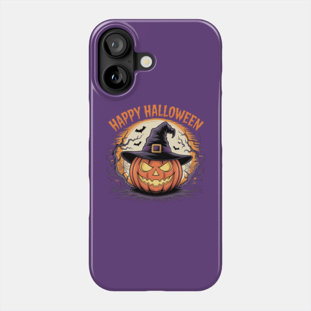 halloween-vibes Phone Case by Creatifly Graphic Tees