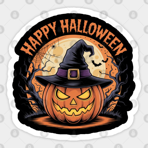 halloween-vibes Sticker by Creatifly Graphic Tees
