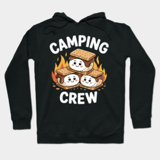 Camping Crew Smore Campfire Group Squad Team Kids Men Women Hoodie
