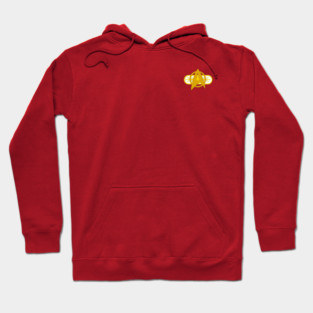 Star Fleet 2285 Chest Insignia Costume Hoodie