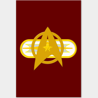Star Fleet 2285 Chest Insignia Costume Posters and Art