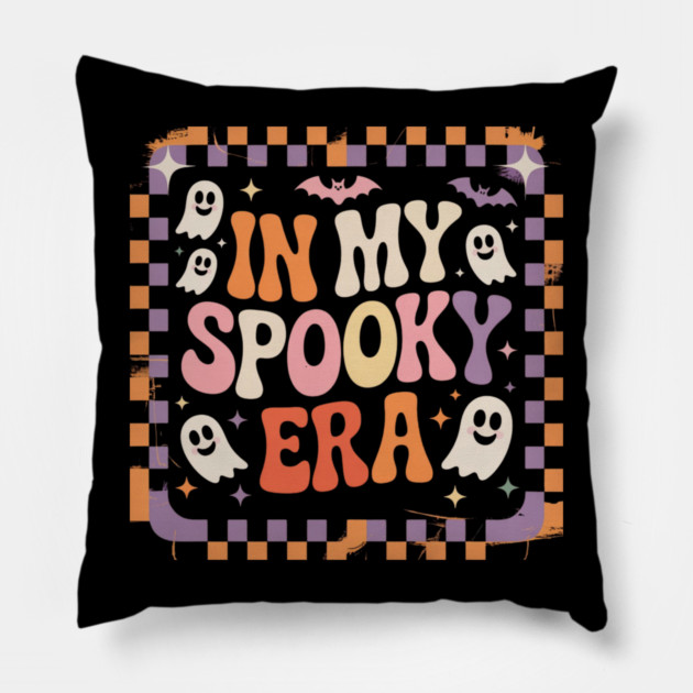 halloween-vibes Pillow by Creatifly Graphic Tees