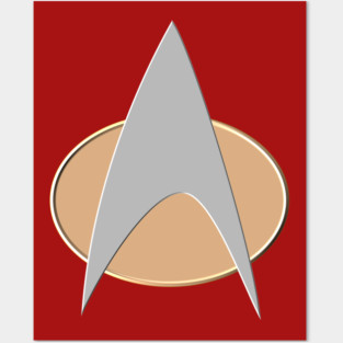 Star Fleet 2364 Chest Insignia Costume Posters and Art