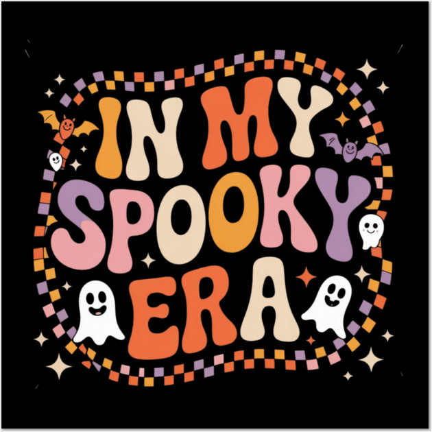 halloween-vibes Wall Art by Creatifly Graphic Tees