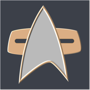 Star Fleet 2373 Chest Insignia Costume Posters and Art