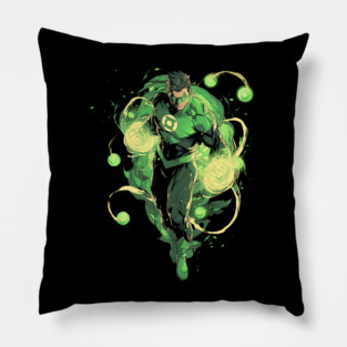 green lantern Pillow