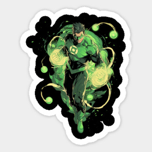 green lantern Sticker