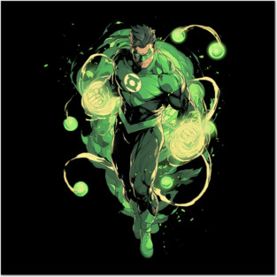 green lantern Posters and Art