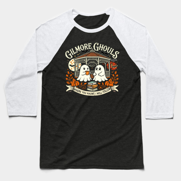 Gilmore Ghouls Baseball T-Shirt by Jim and Them