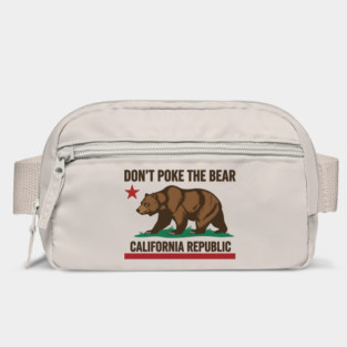 Don’t Poke The Bear – California Republic Bear Flag Parody Bag