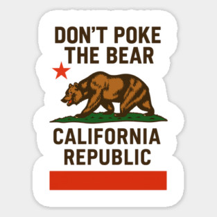 Don’t- Poke-The-Bear-California-Republic Magnet