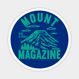 Mount Magazine Magnet
