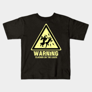 Slasher on the Loose Kids T-Shirt