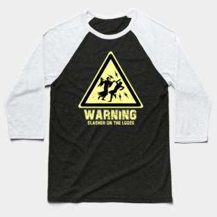 Slasher on the Loose Baseball T-Shirt