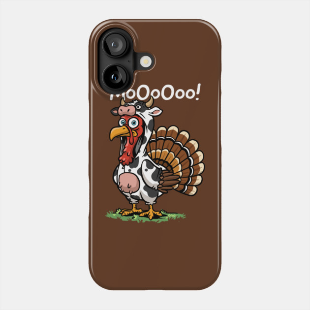 Turkey Moo Phone Case by GoshWow®
