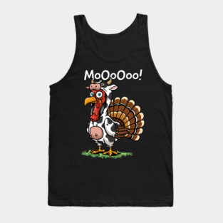 Turkey Moo Tank Top