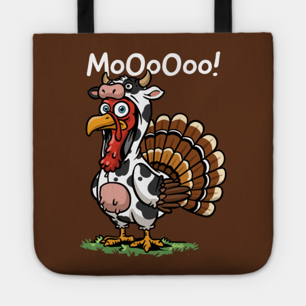 Turkey Moo Tote by GoshWow®