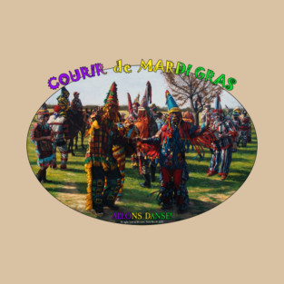 Courir de Mardi Gras Allons danse! T-Shirt