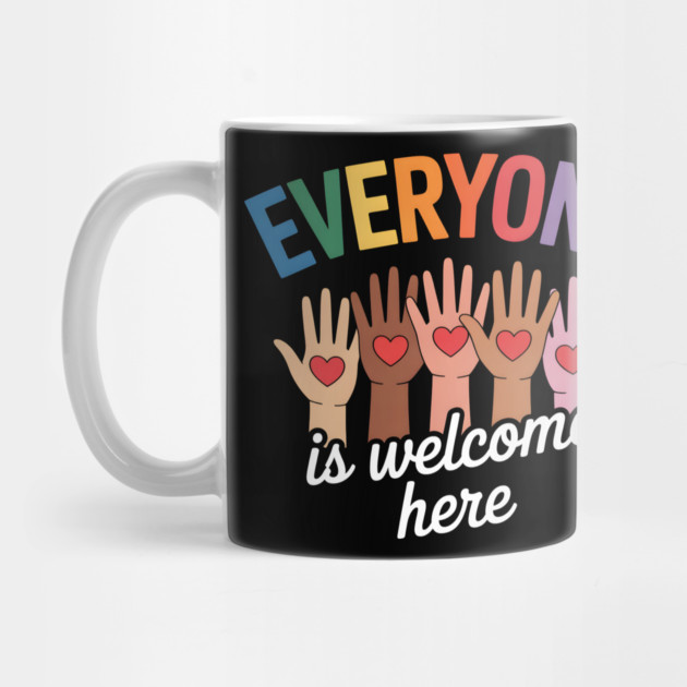 Everyone Is Welcome Inclusive Diversity by norhando