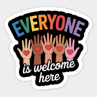 Everyone Is Welcome Inclusive Diversity Magnet