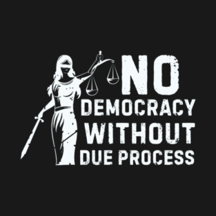 No Democracy Without Due Process T-Shirt
